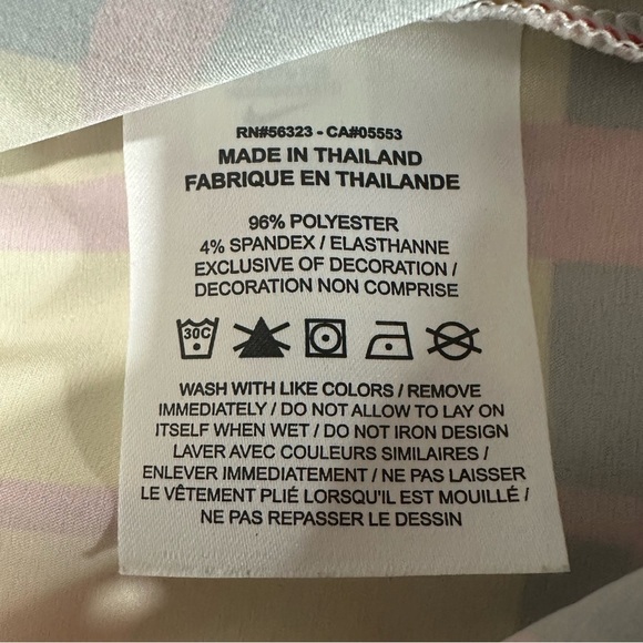 Nike Allover Print Colorful Top Small - Picture 9 of 10